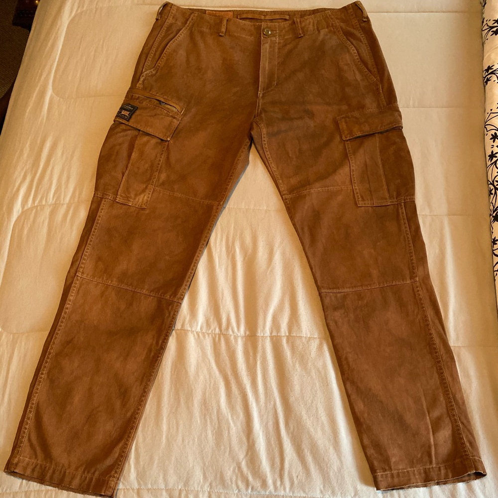 Ralph Lauren 2 tone tan/brown khakis